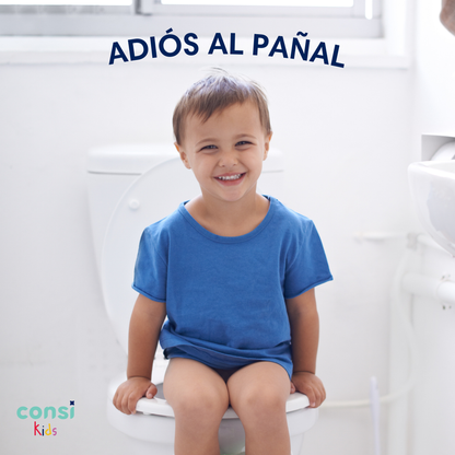 Toallitas Húmedas Consi Kids Desechables en Inodoro | 12 Paquetes